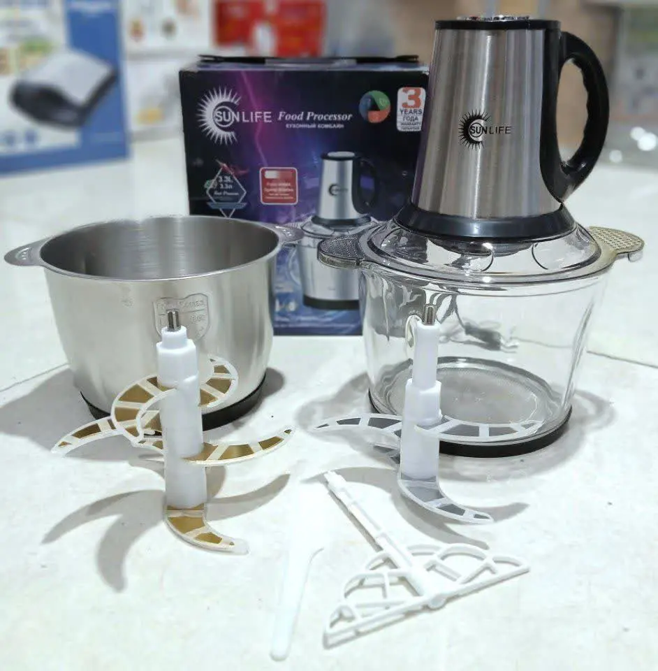 خردکن ۲ کاسه ۱۰ تیغه ۳٫۳ لی...