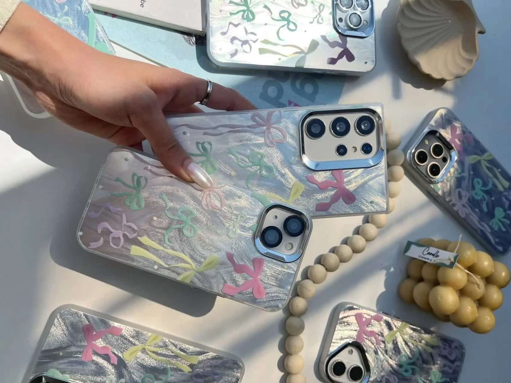 📱مدل قاب: قاب براش متال پاپیونی فوق العاده زیبا مخصوص انواع #سامسونگ #شیائومی و #آیفون
