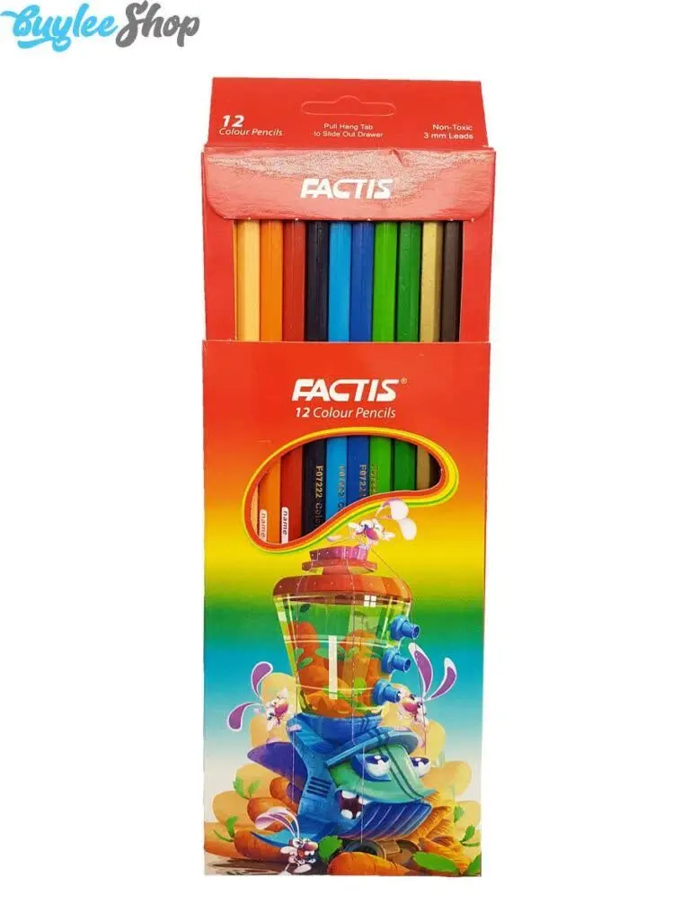 مداد رنگی ۱۲ فکتیس
