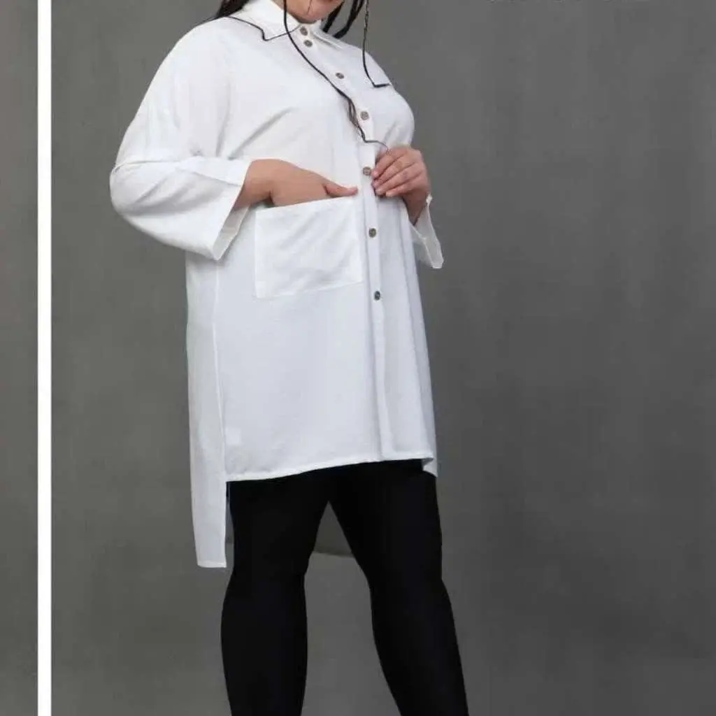 🔸 نام: مانتو خنک سایزبزرگ