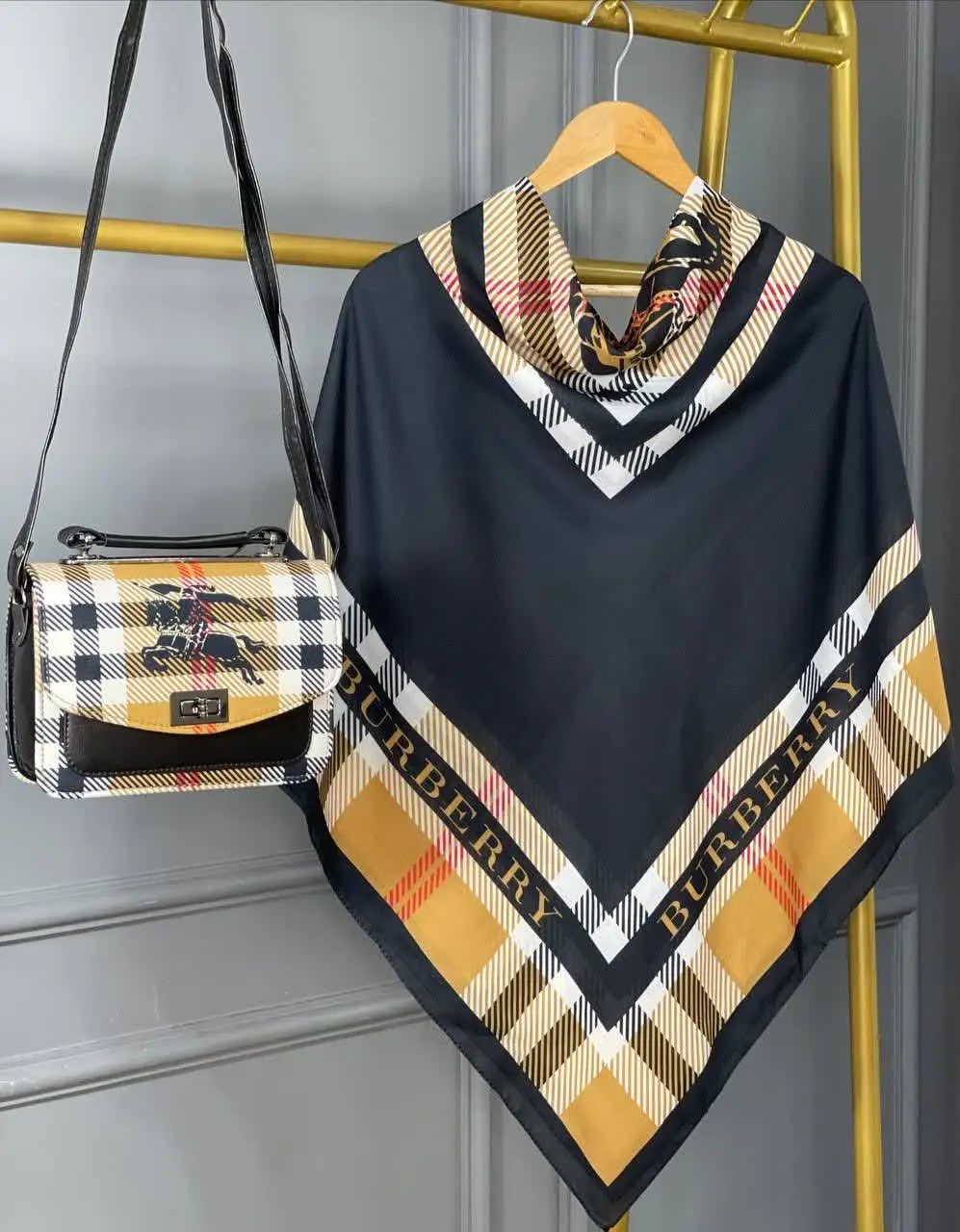 🌈تک رنگ در دو مدل روسری متفاوت