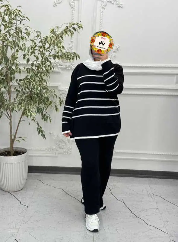 ست بافت راه راه ۶۸۰۱
