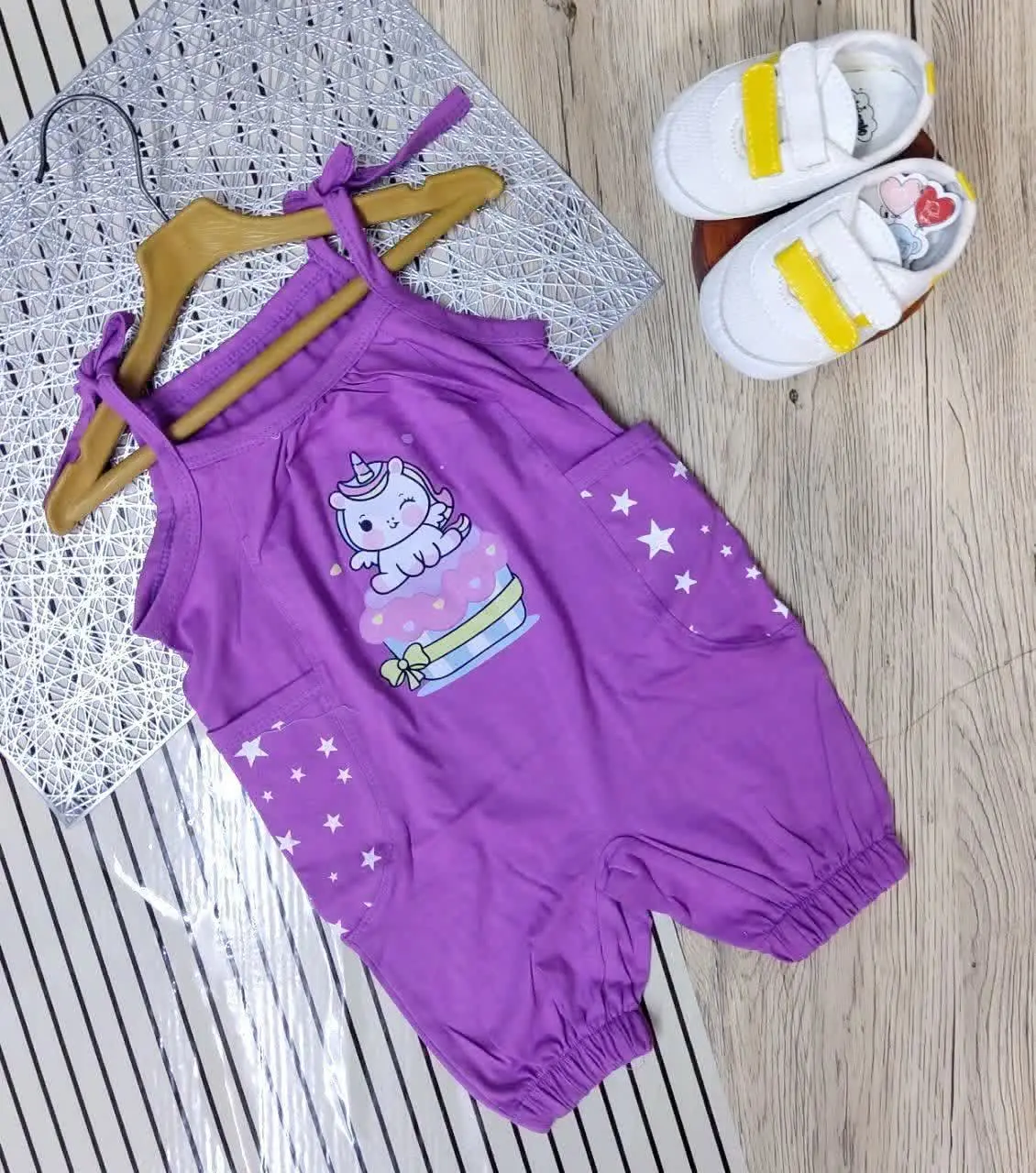 رامپر دخترانه یونیکورن 
