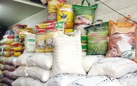 تقلب در کیسه‌های برنج
