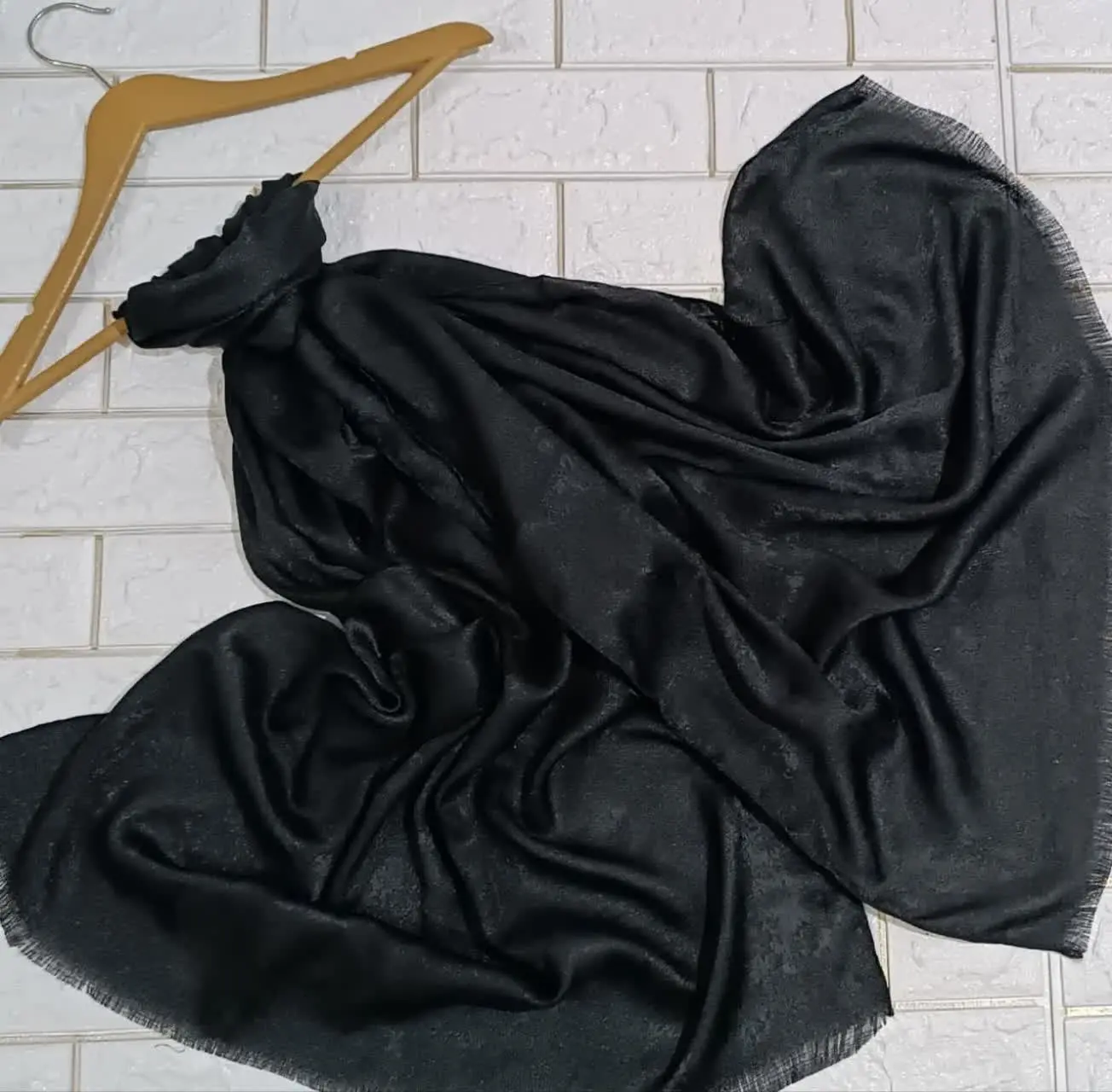🐝شال مشکی پتینه