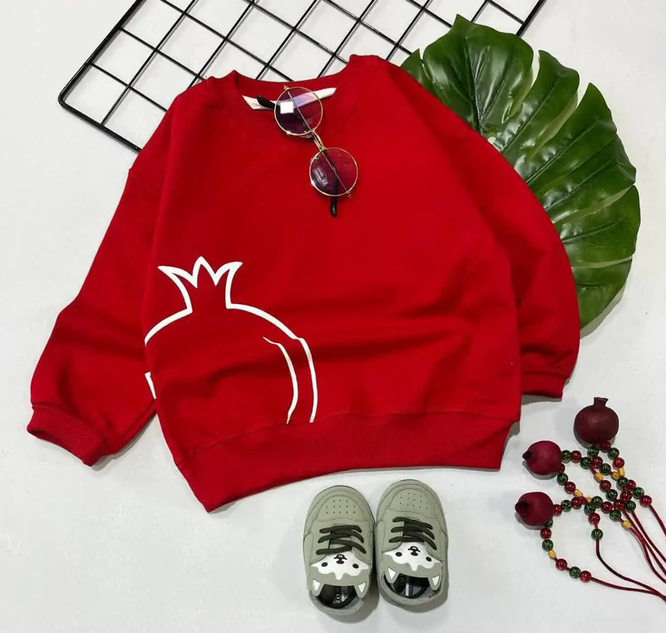 بلوز تک، طرح انار
