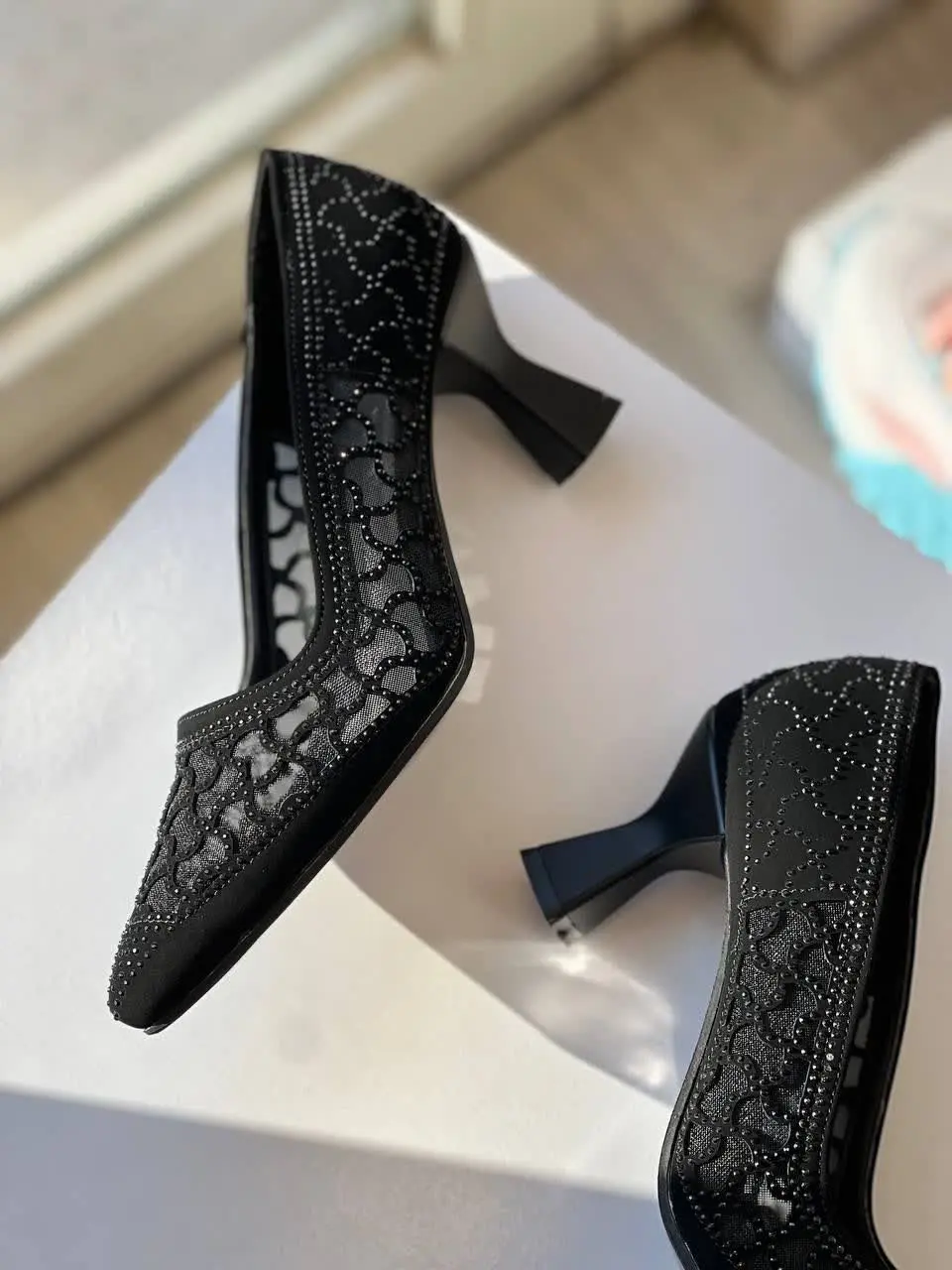 سایزبندی ۳۶تا۴۱ قالب استاندارد کیفیت عالی درجه یک پاشنه ۶سانت اردکی 
