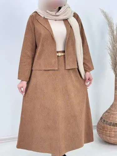 🔹نام: کت دامن پاییزه پانیذ
