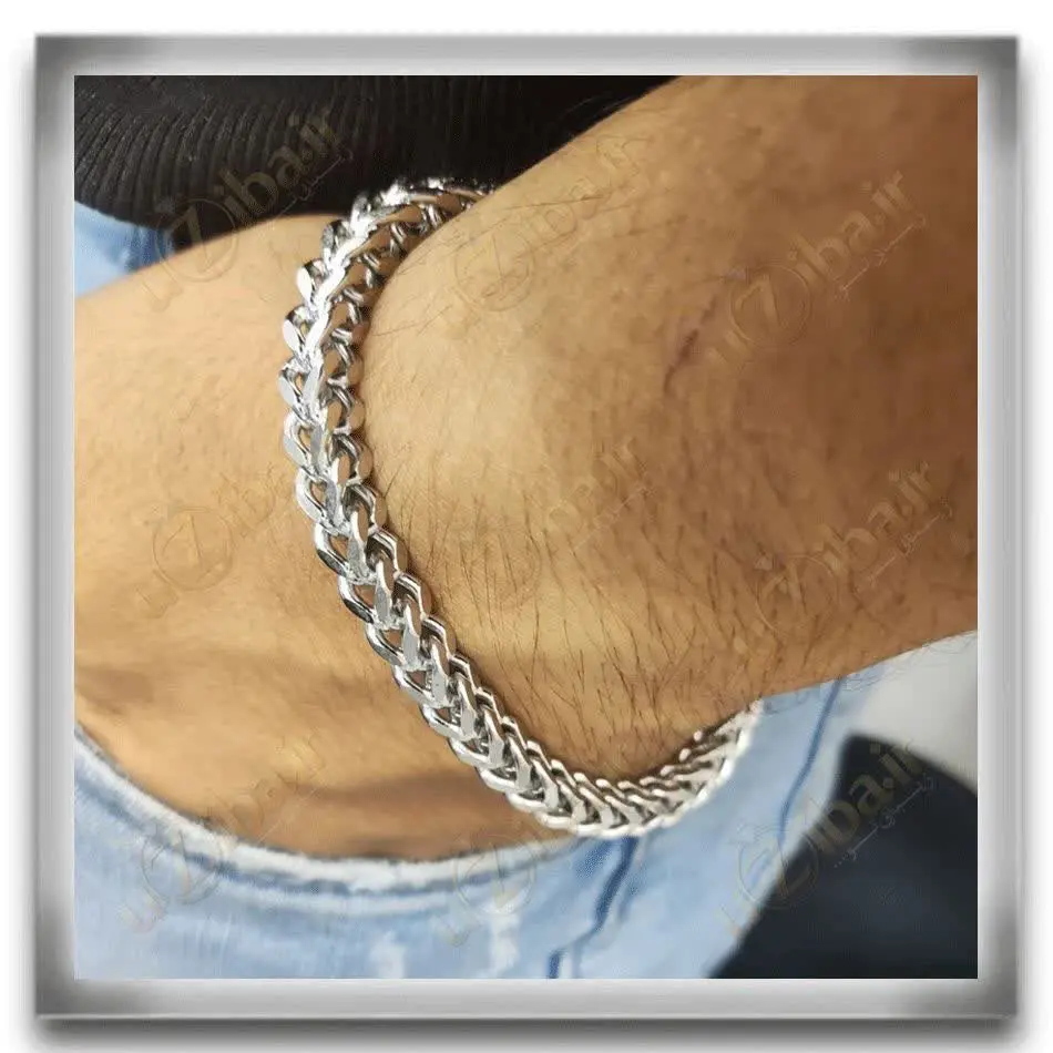 ⚪دستبند اسپیگا استیل زنانه و مردانه
