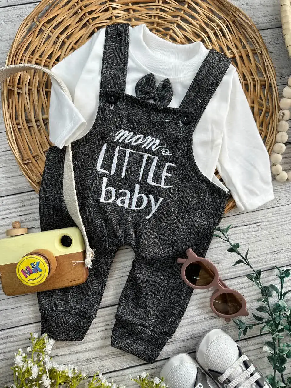 سرهمی پیشبندی لیتل بیبی (Little Baby) نوزادی و کودک کد ۱۱۲۰۴۲ 
