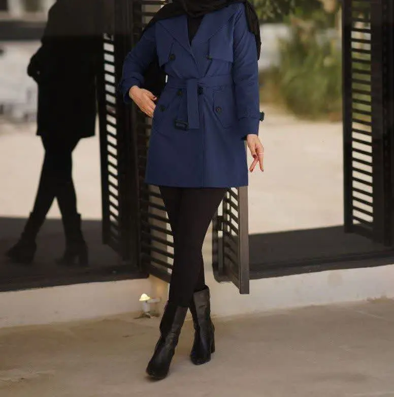 🔹نام: مانتو پاییزه کتان