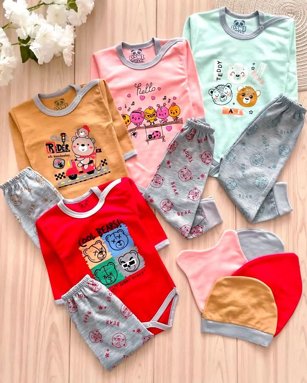 سه تیکه نوزادی و بچهگانه
