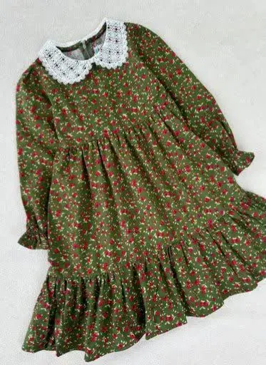 پیراهن دخترانه ماهگل🌙🌺