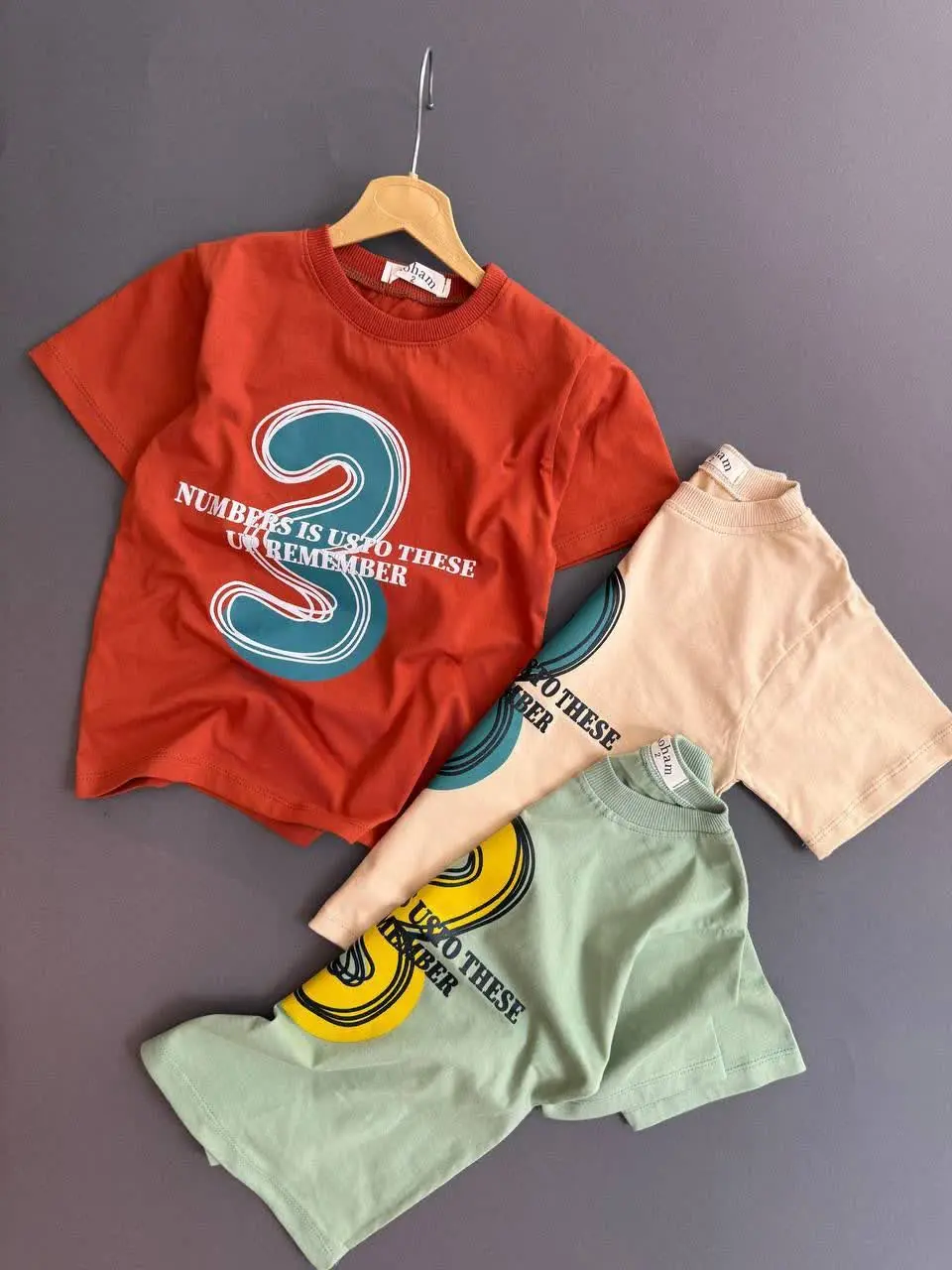 💞 تیشرت تک باقلوا پسرانه 💞
