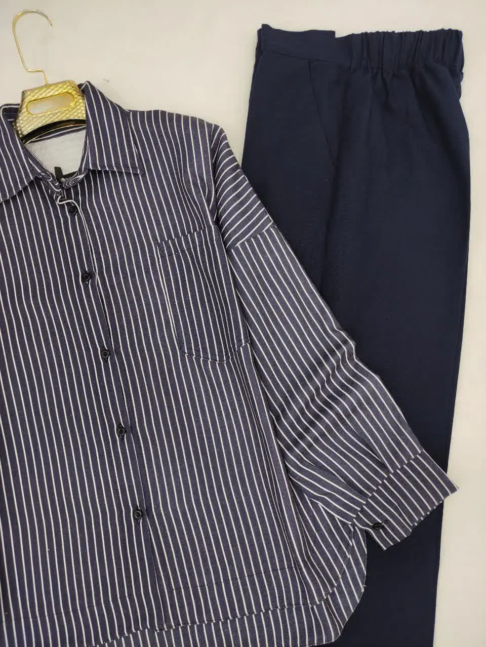 🍃نام: ست شومیز شلوار سوین 
