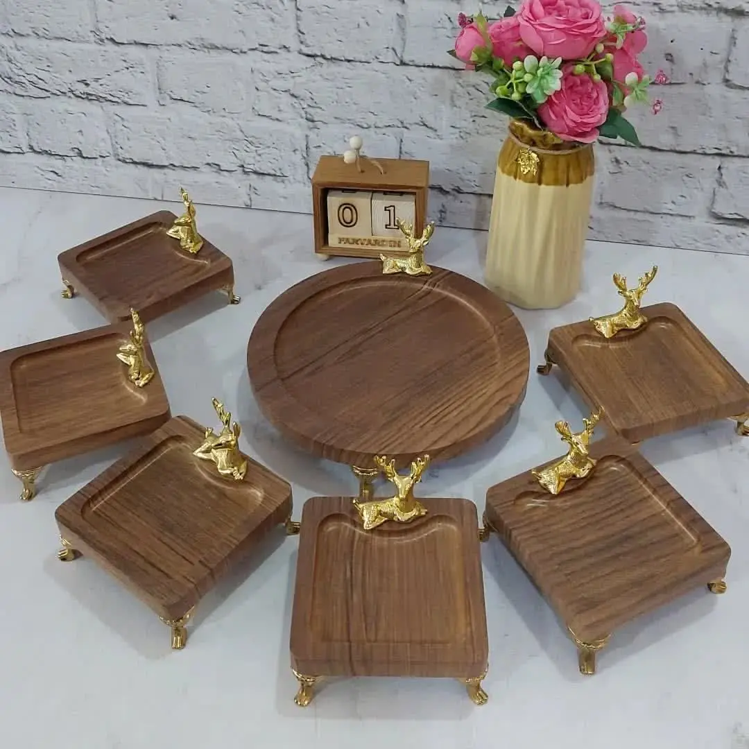 #هفت‌سین وکیوم چوبی گوزنی🍓
