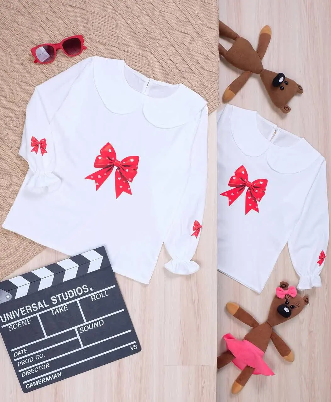 👫شومیز بوگاتی سفید چاپ پاپیون👫
