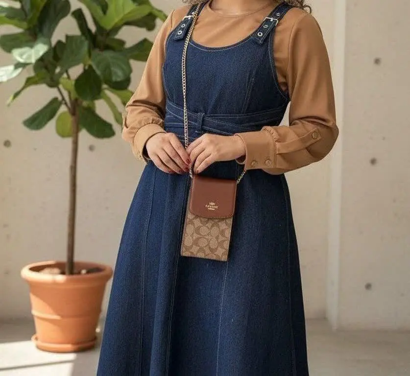 سارافون و شومیز جین تنسل