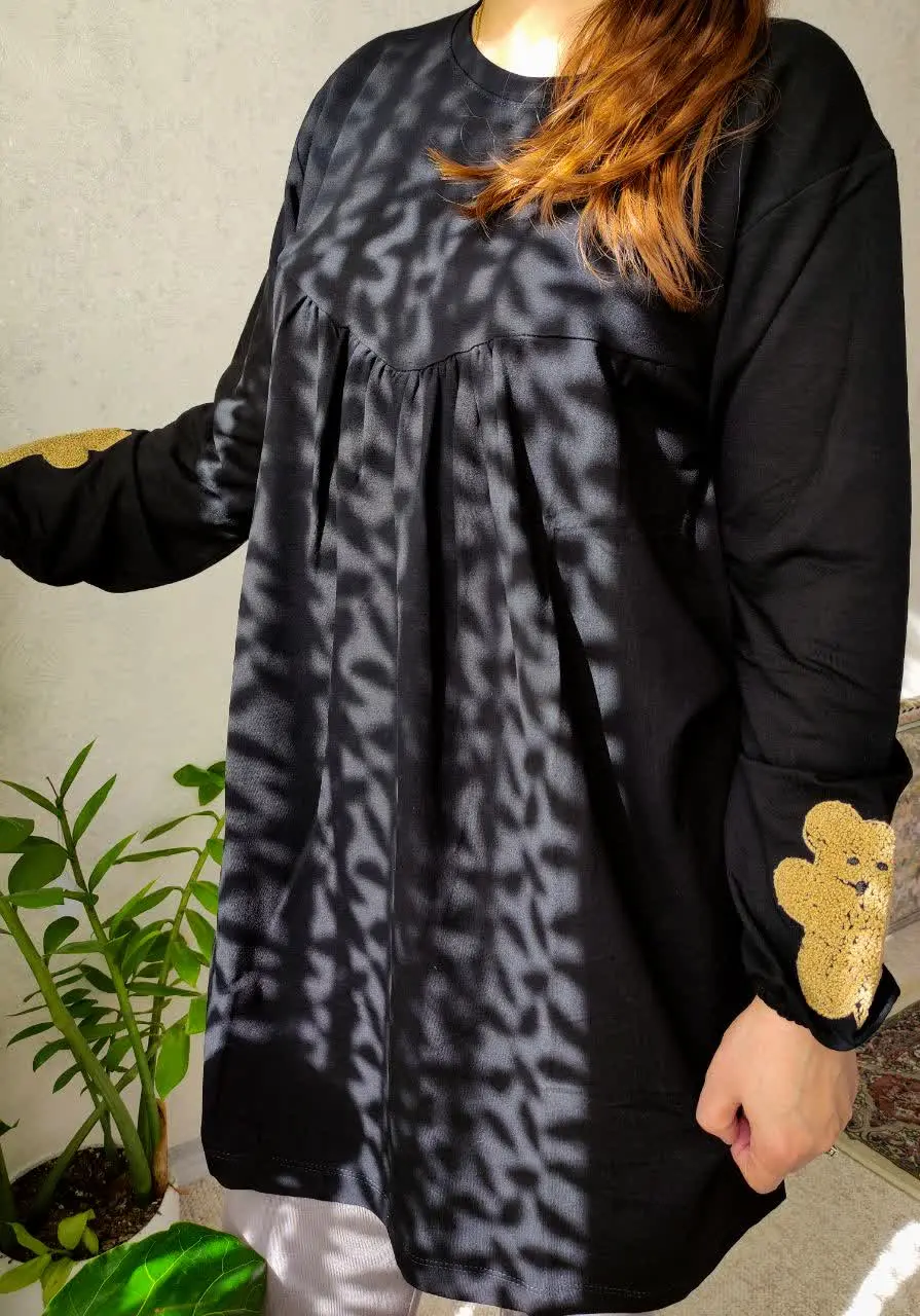 تنخور تدی مشکی 
