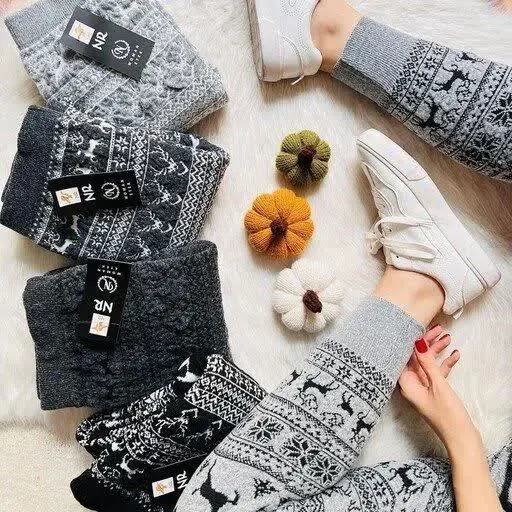 شلوار بافت گوزن