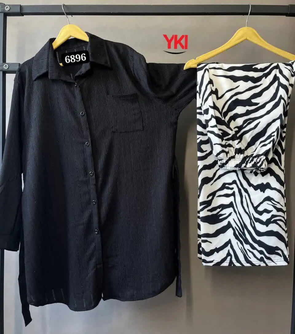 ست مانتو شلوار تا سایز ۶۰
