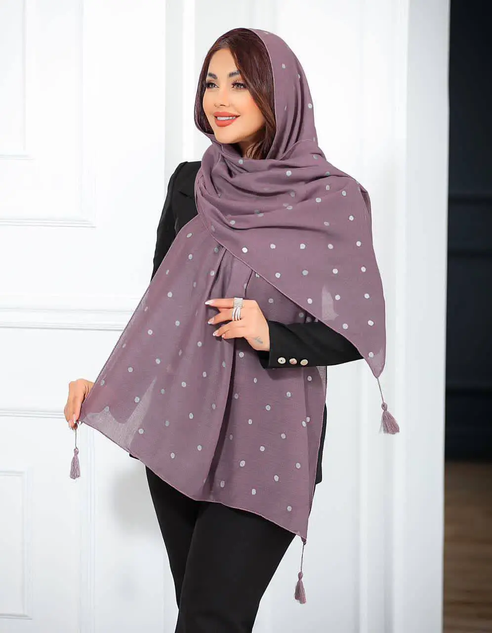 👚نام: شال توپی
