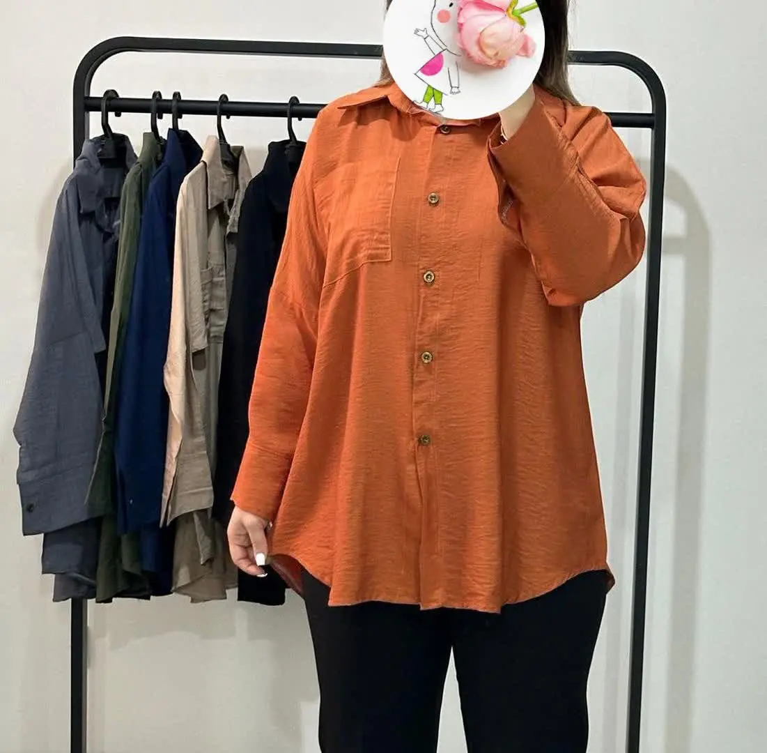 نام: شومیز مانتویی تک جیب
