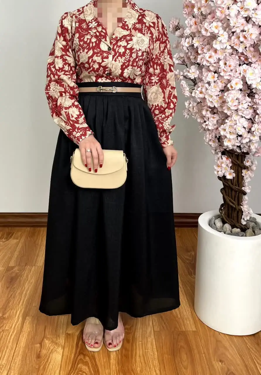 شومیز یقه آرشال ساحل
