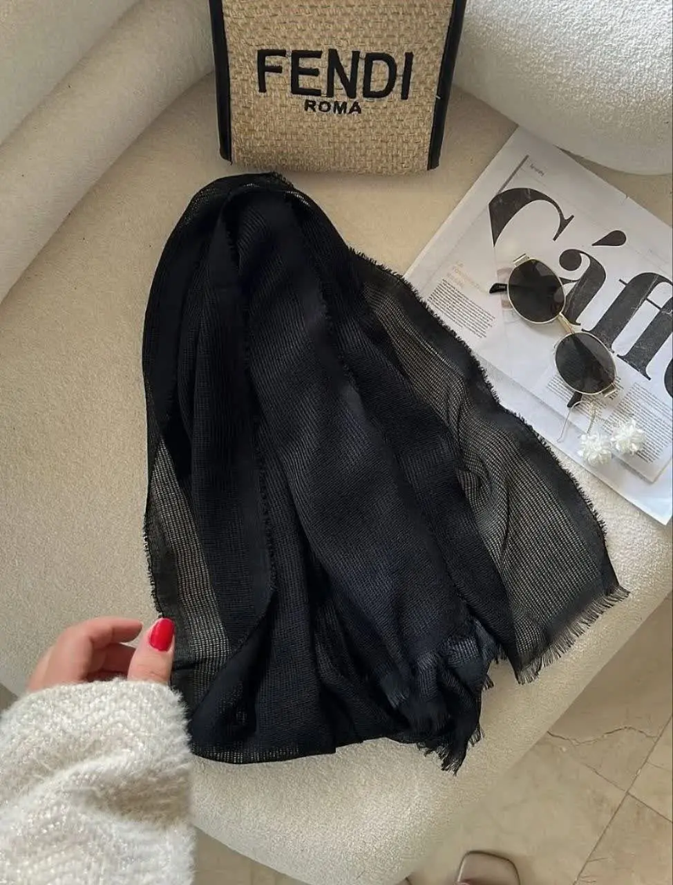 ✨شال حصیری دور ریش