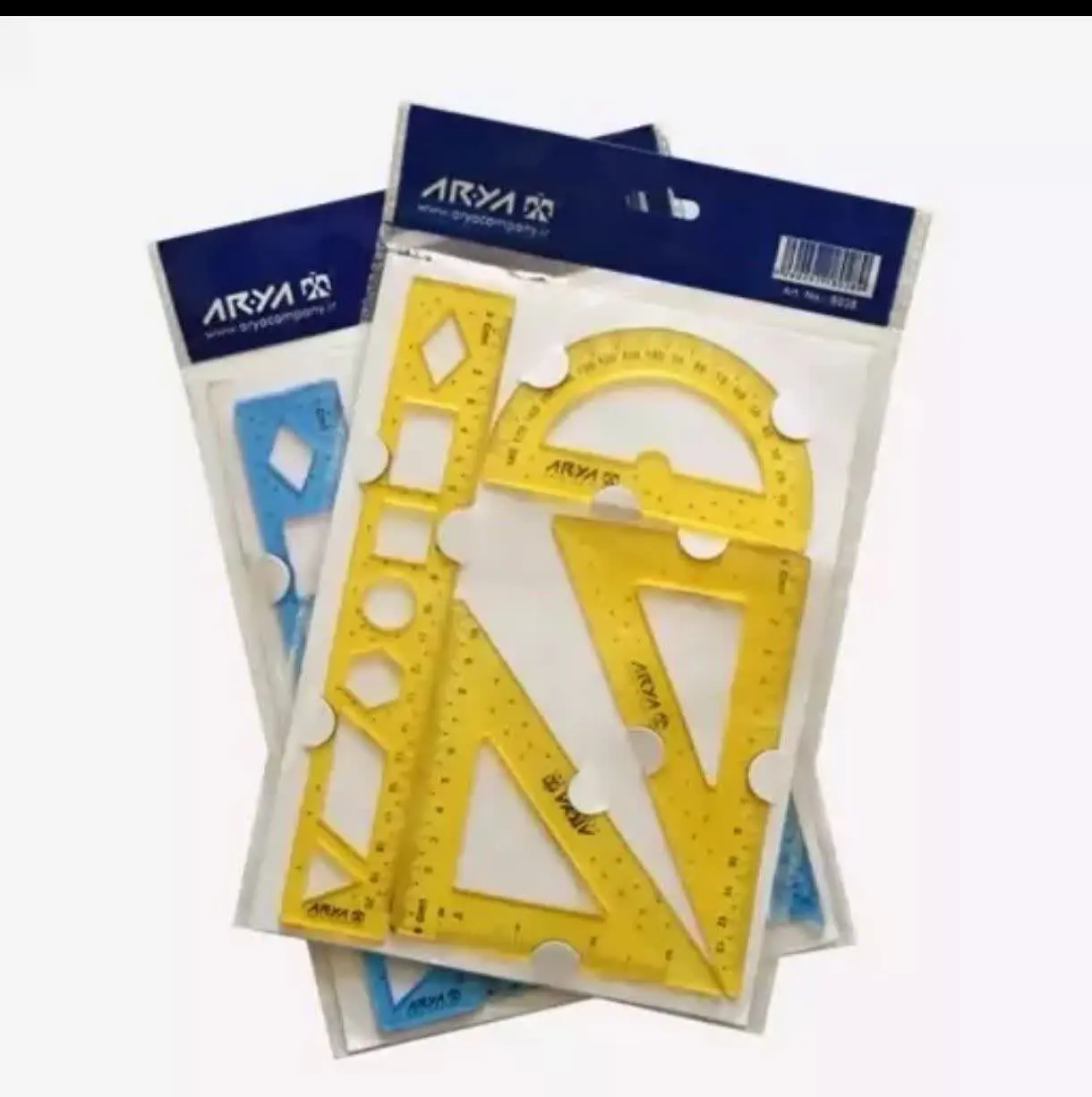 ست چهار تیکه ژله ای خط کش و...