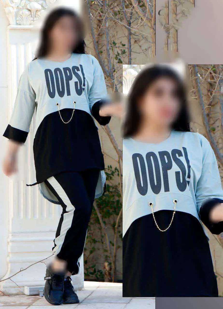 🖋نام: ست تونیک شلوار اوپس زنجیری
