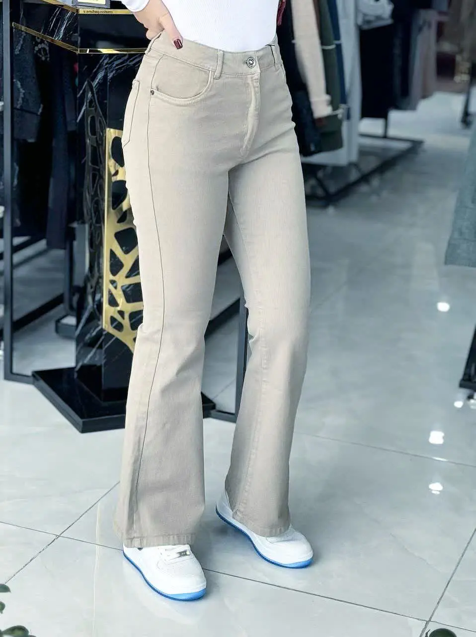 شلوار دمپا کتان