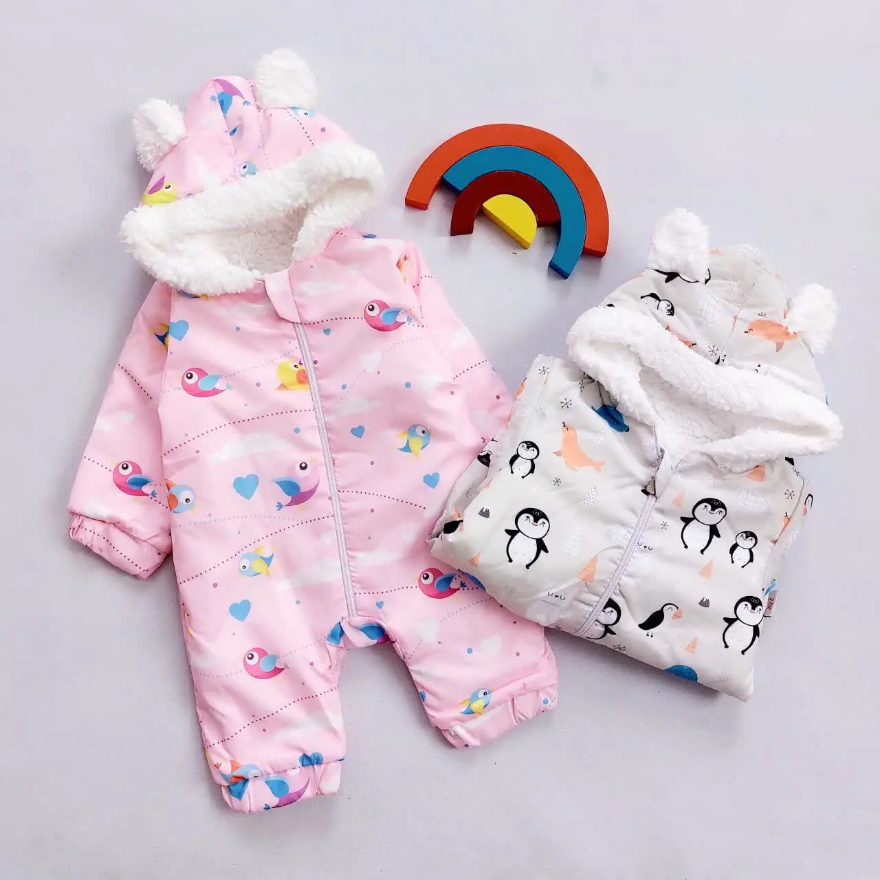 کاپشن سرهمی داخل خز