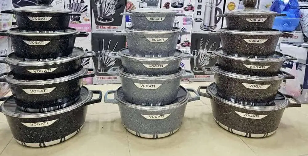 🌸#قابلمه وگاتی ۱۷پارچ🌸
