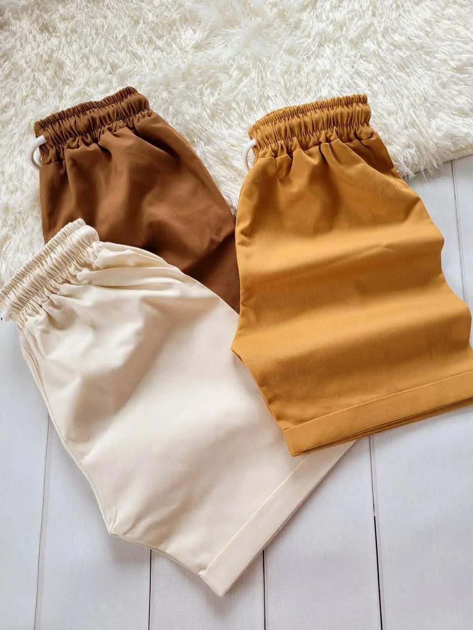 🔮شلوارک کتان ساده🔮