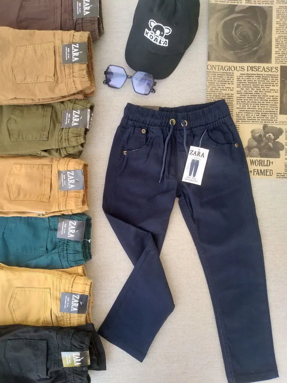 موجودی شلوار کتان اقتصادی
