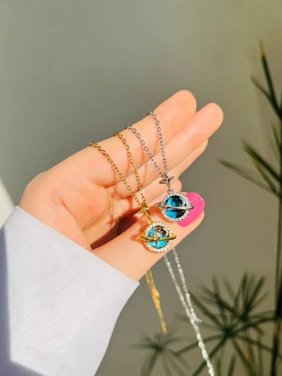 🪐گردنبند جواهری 
