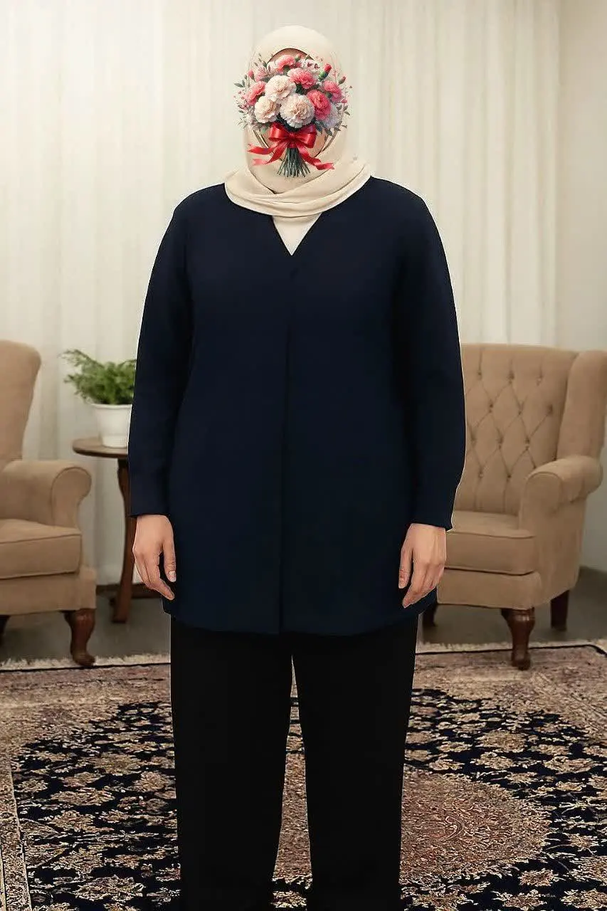 🌸 جنس کرپ نرم و خوش دوخت