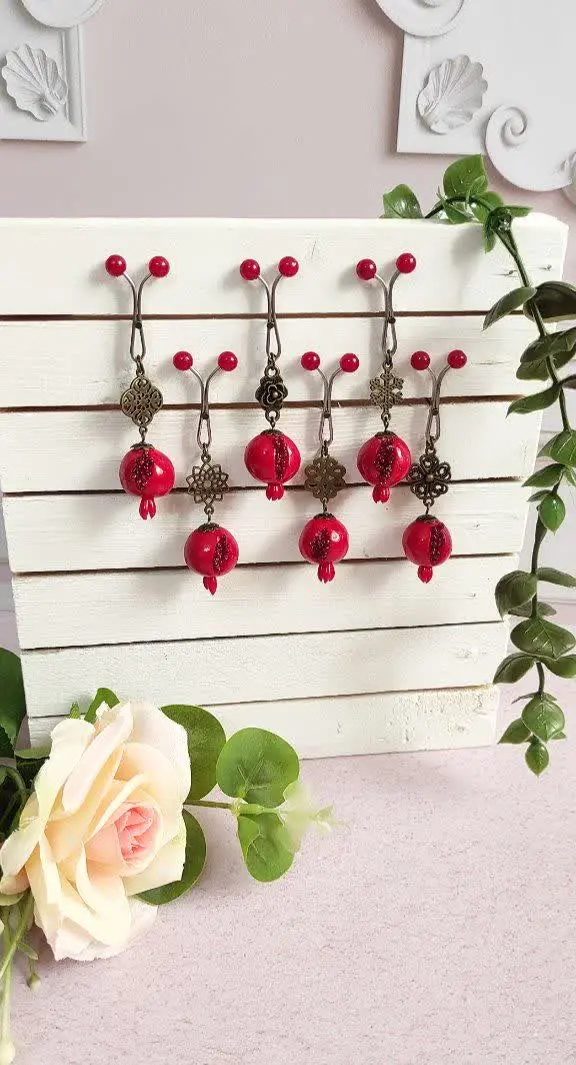 ⚜گیره روسری انارشکم پاره ⚜
