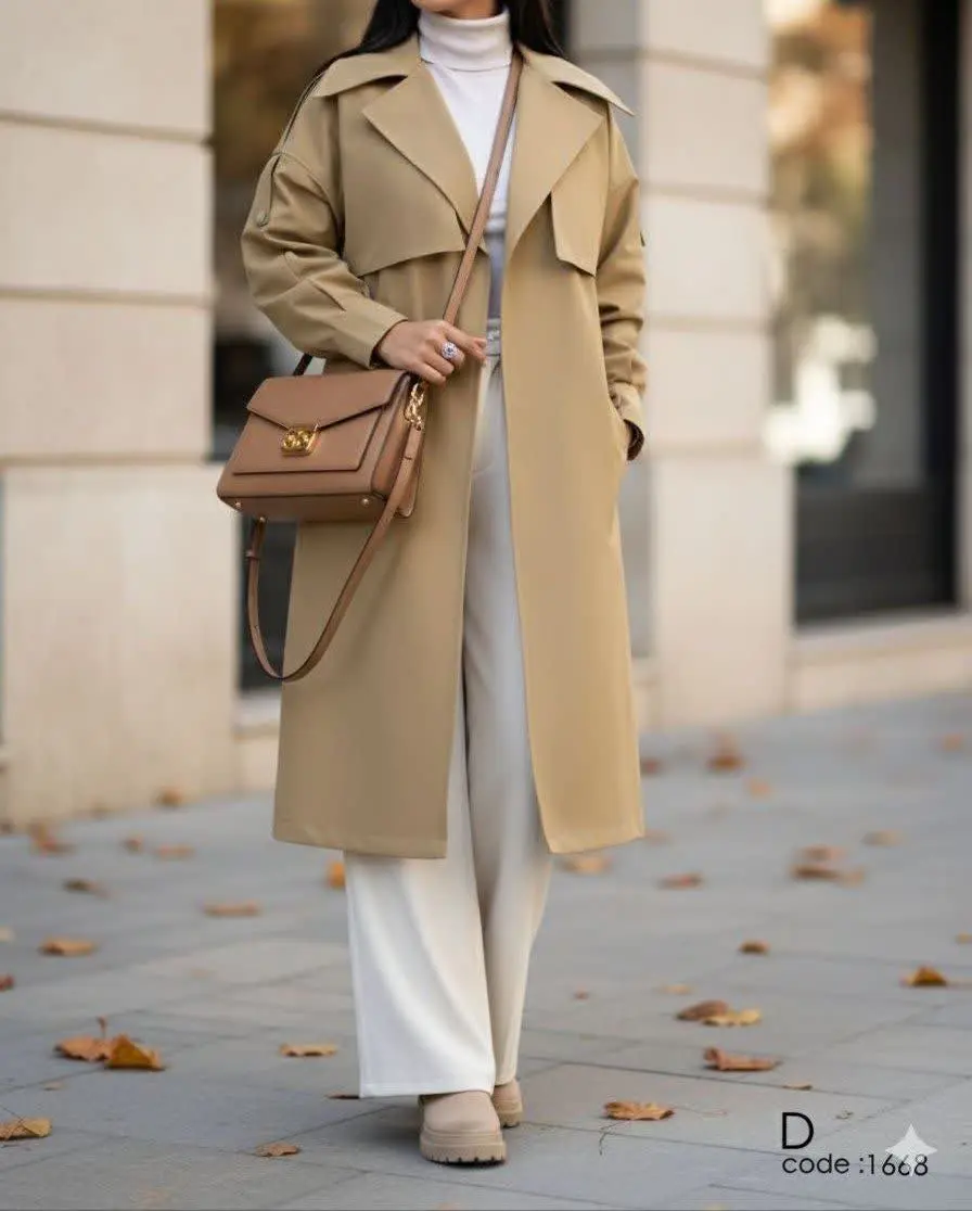 با بارانی سلن، توی پاییز و...