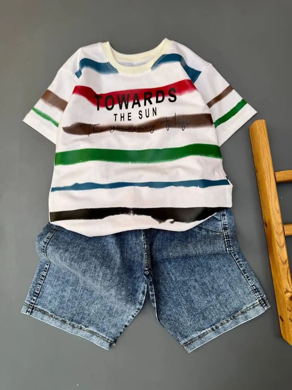 تیشرت شلوارک اسپرت حروف 🎉
