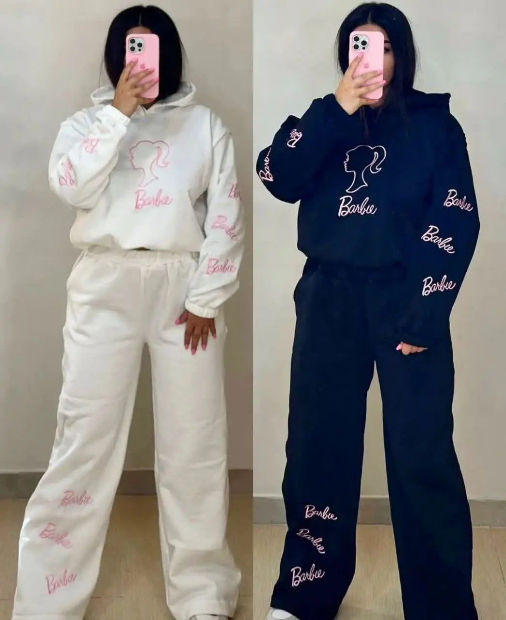 🦋نام محصول: هودی شلوار باربی ۶
