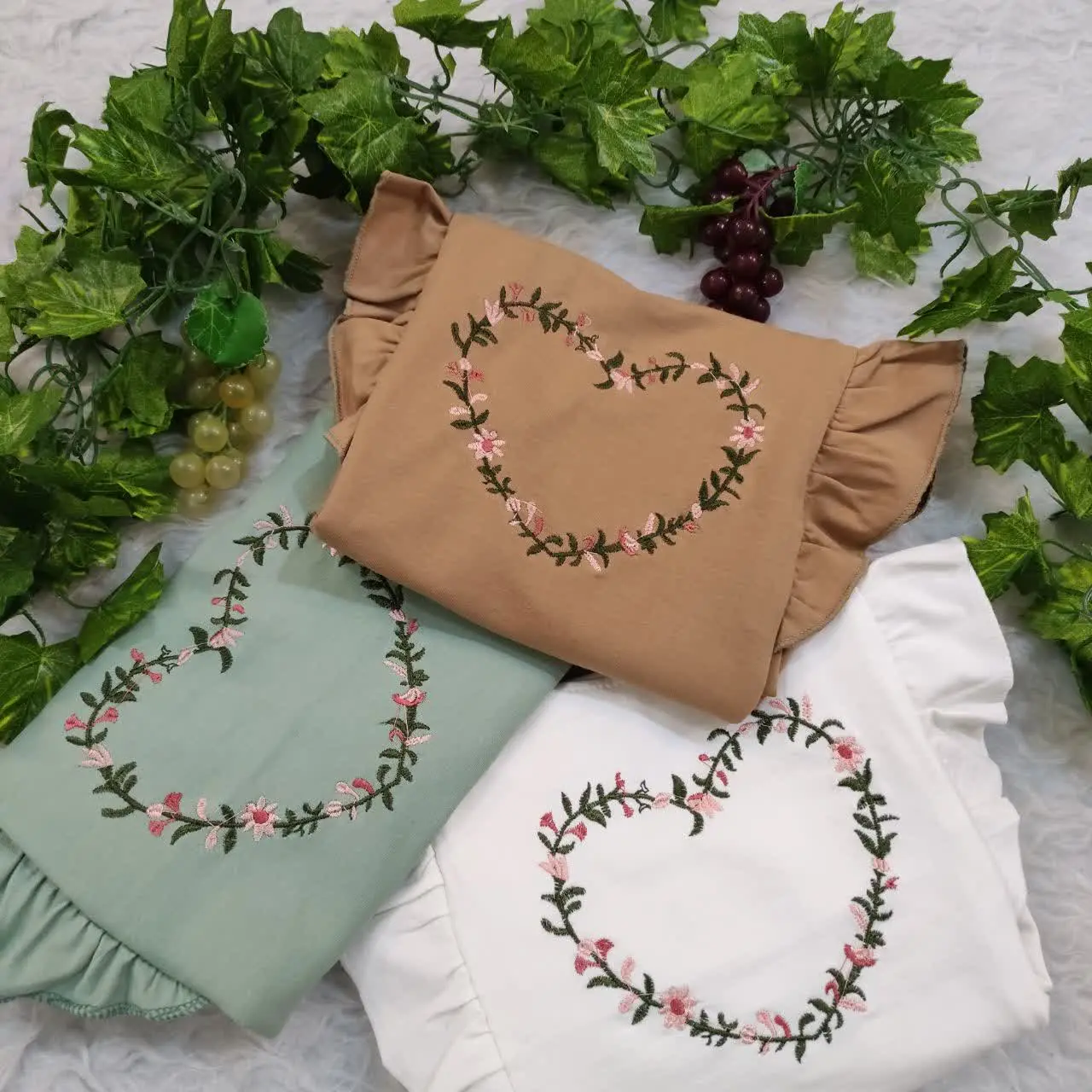 بلوز قلب گلدوزی❤️