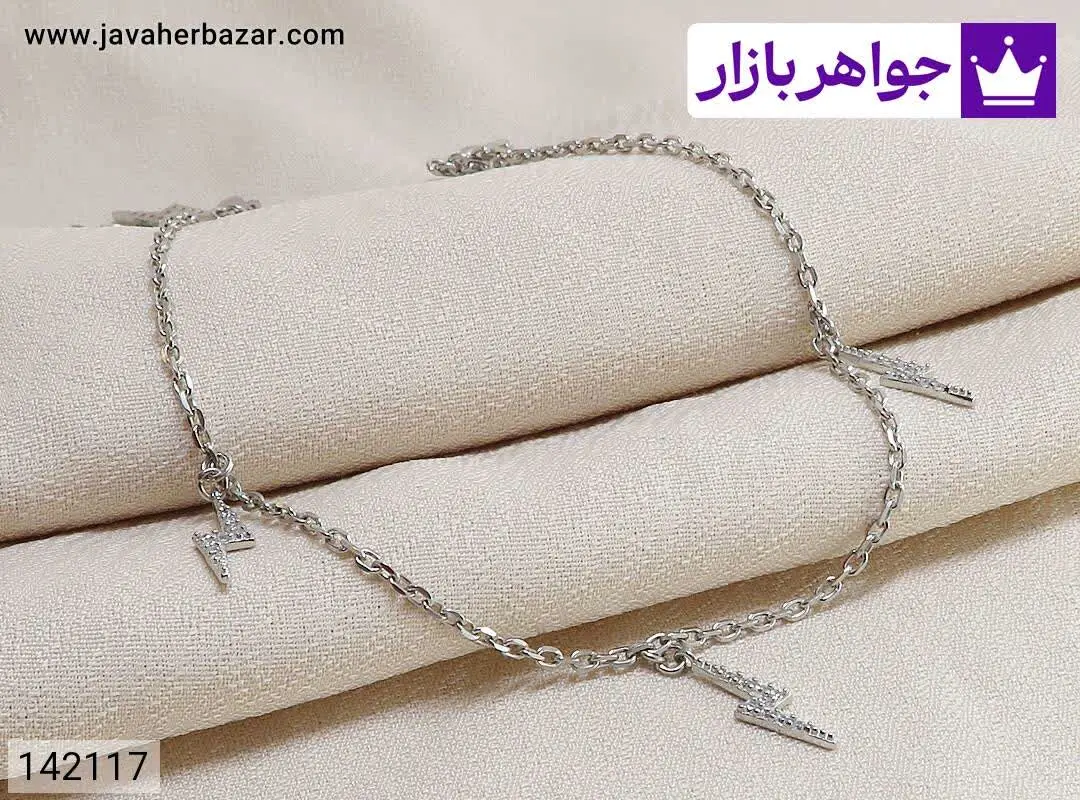 پابند نقره شیک - کد ۱۴۲۱۱۷