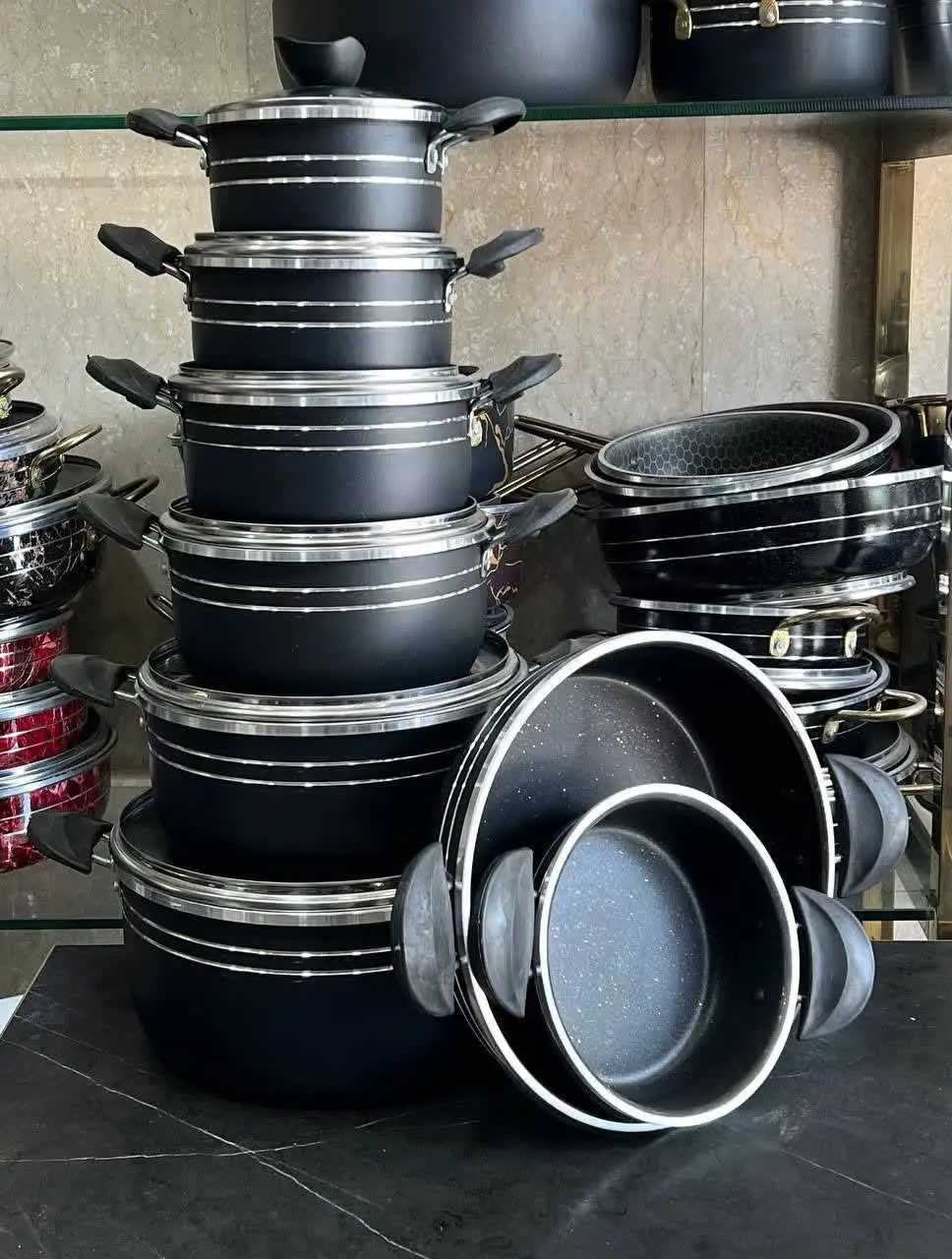 ۱۴پارچه دستگیره مشکی …