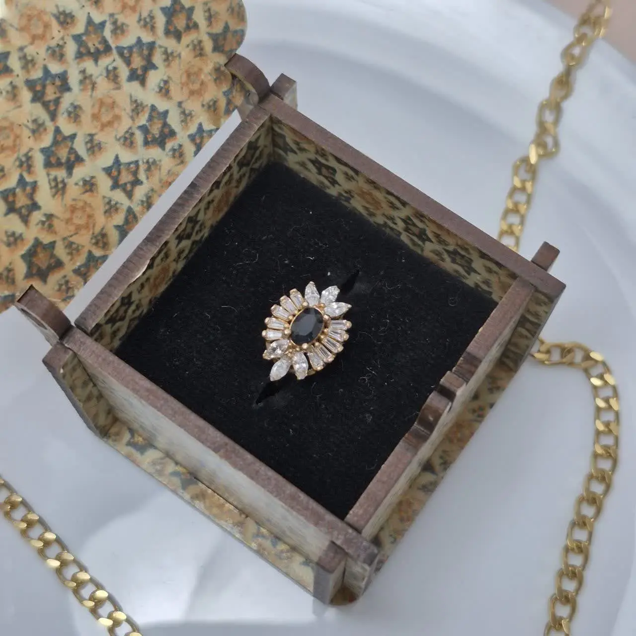 #انگشتر #یاقوت کبود 🔹
