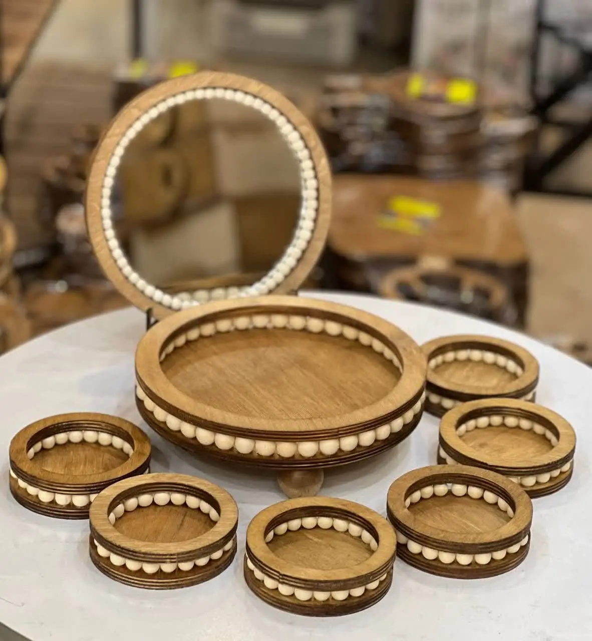 💫 ست هفت سین مهره دار
