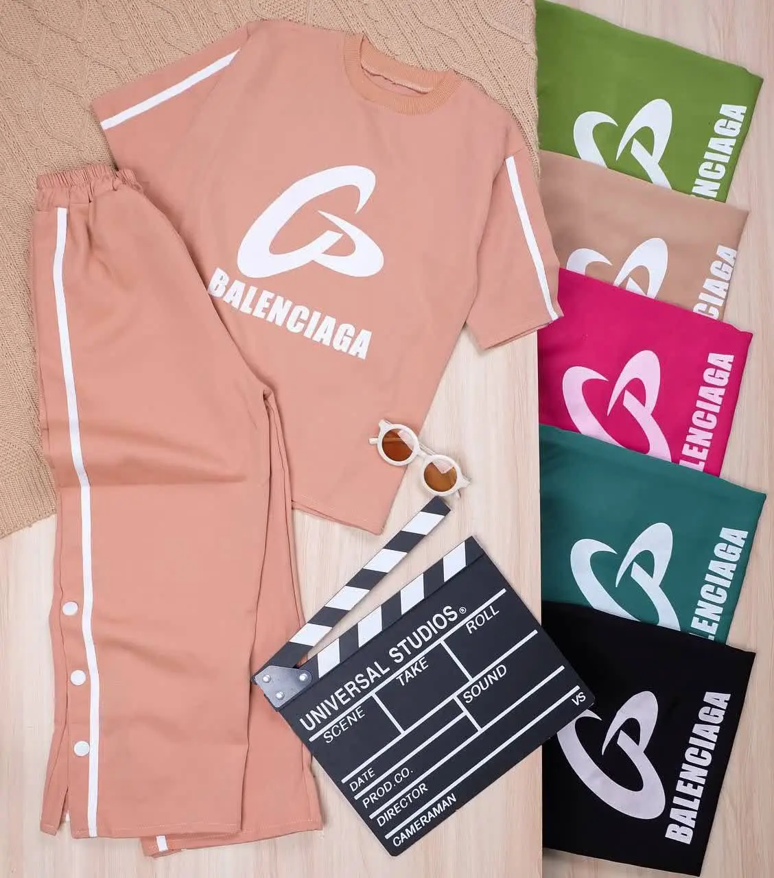 👫ست بلوز و شلوار مازراتی BALENCIAGA 👫
