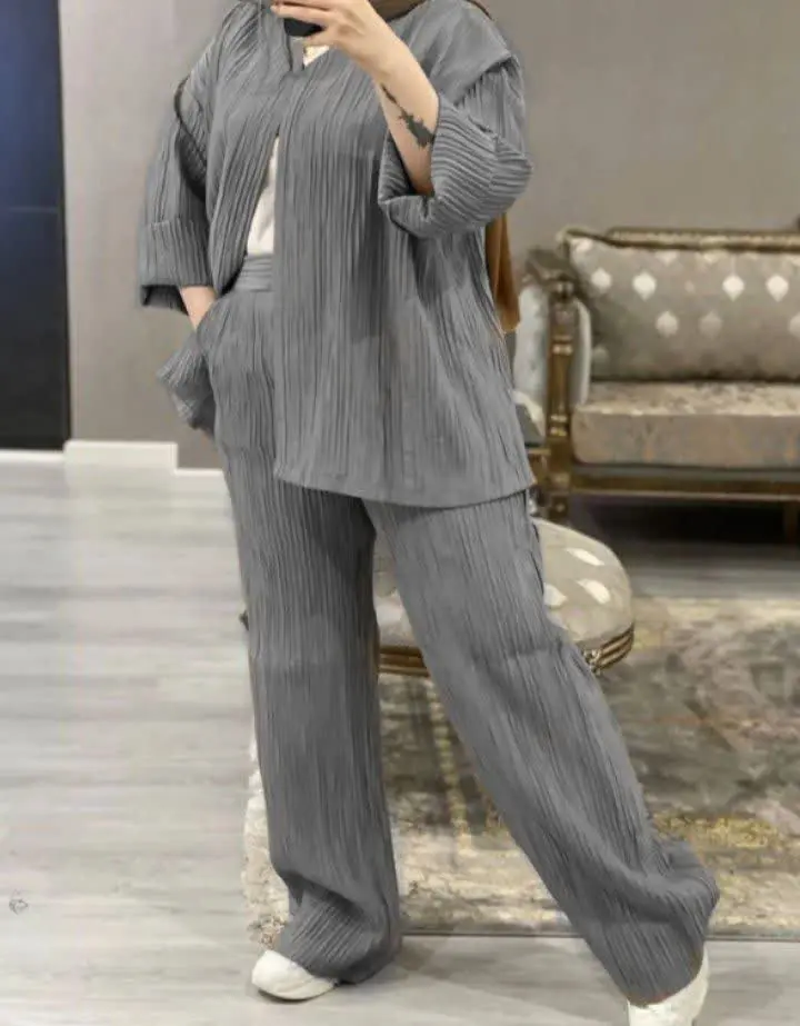 🖋نام: ست مانتو شلوار رخشان❤️
