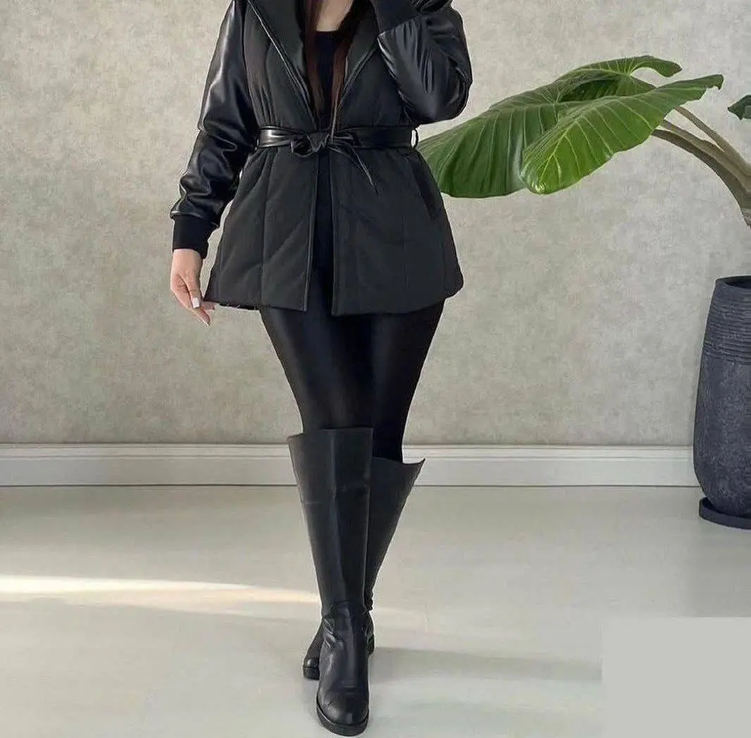 👚 نام: کاپشن استین چرم